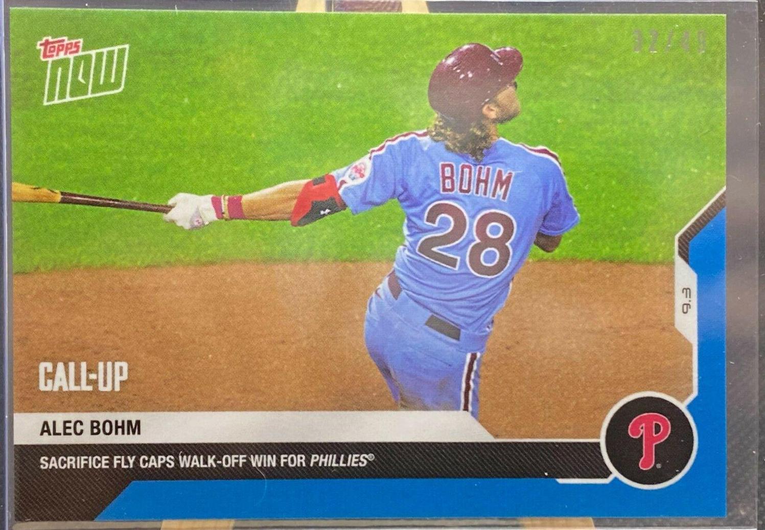 Alec Bohm [Blue] #207