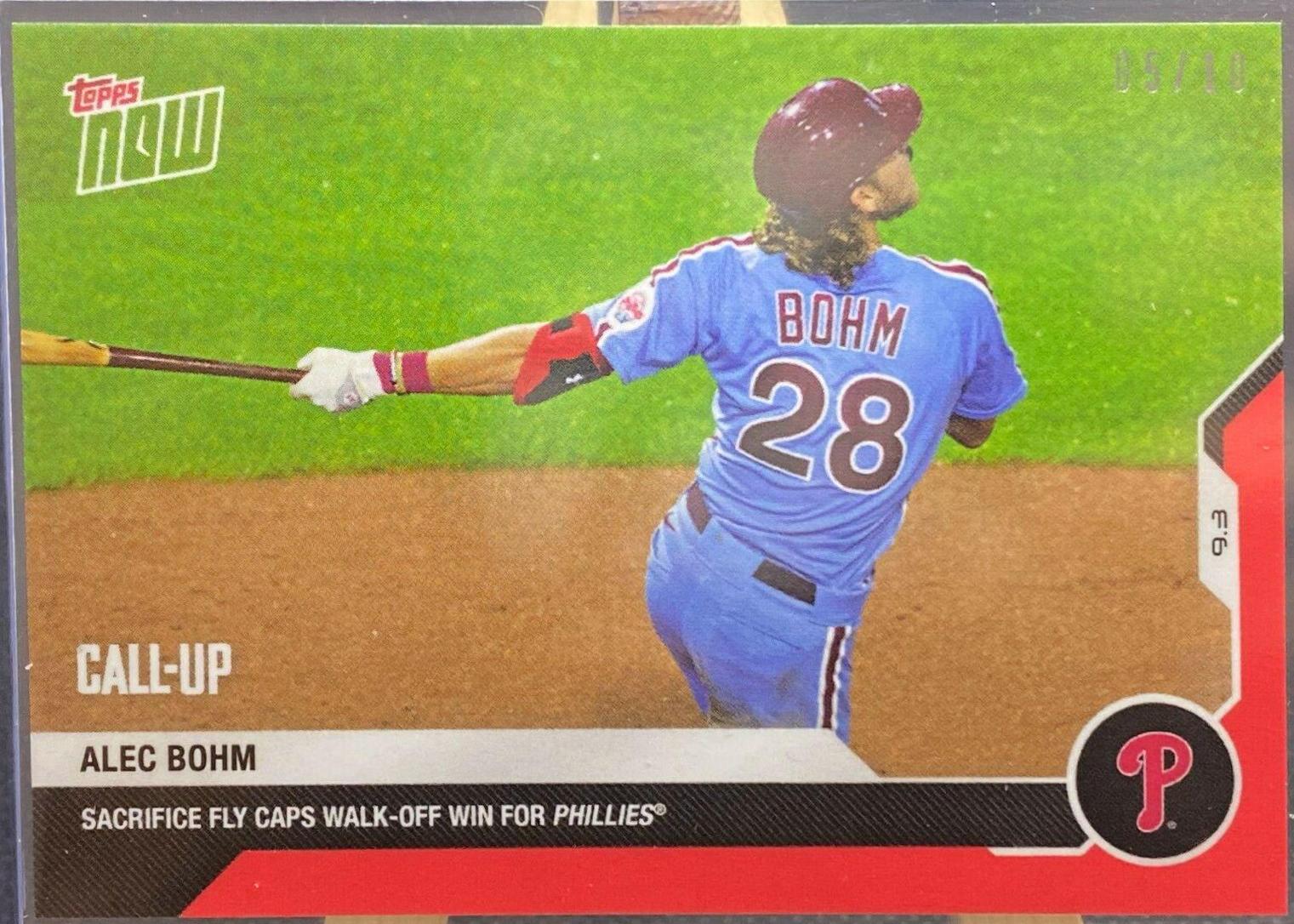 Alec Bohm [Red] #207