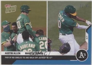 Austin Allen / Marcus Semien [Blue] #73