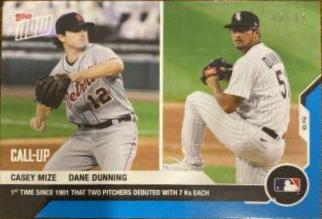 Casey Mize / Dane Dunning [Blue] #129