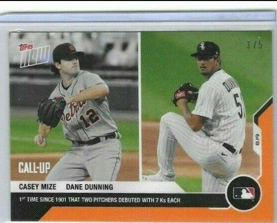 Casey Mize / Dane Dunning [Orange] #129