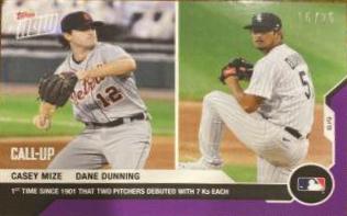 Casey Mize / Dane Dunning [Purple] #129