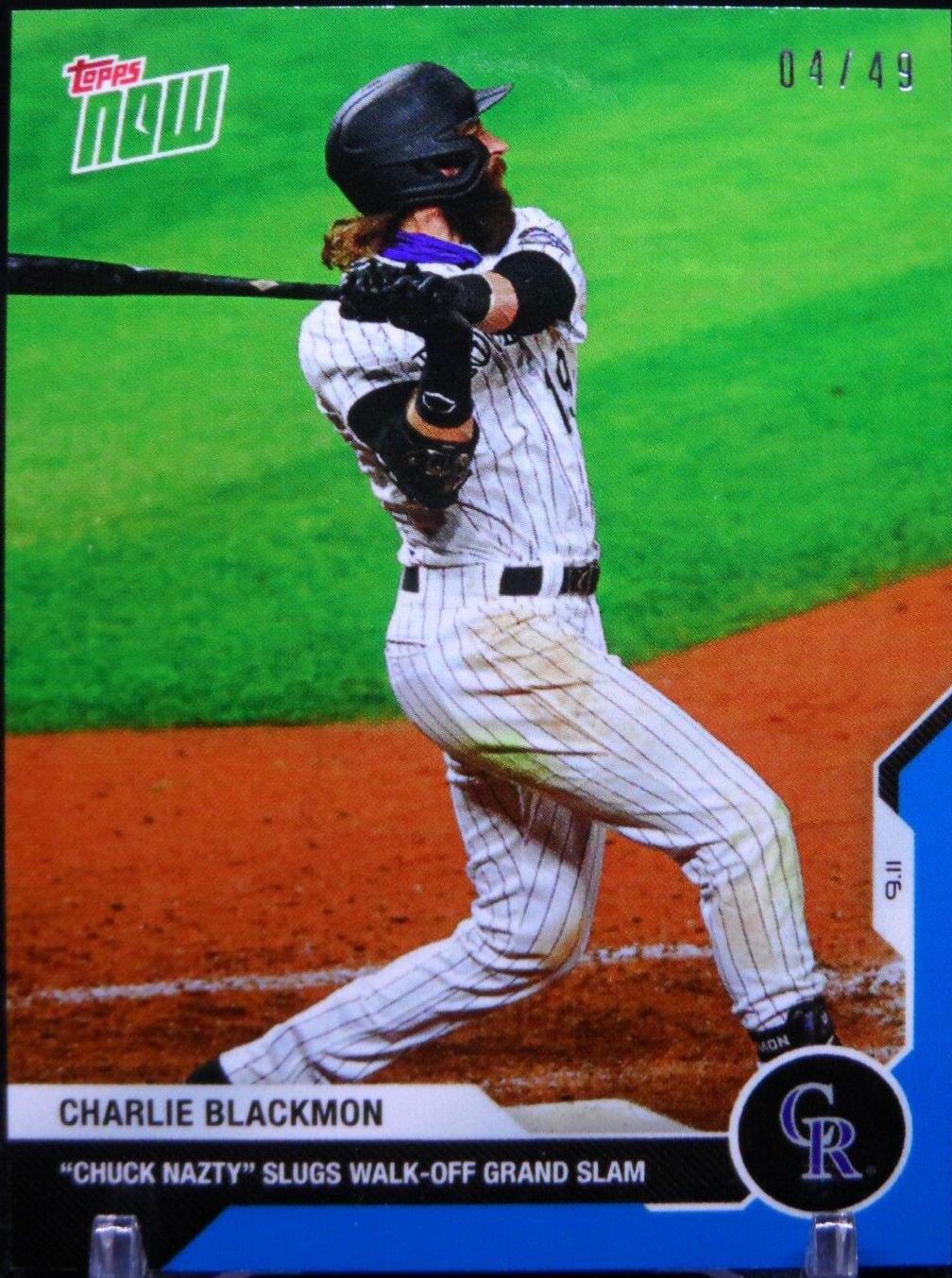 Charlie Blackmon [Blue] #253