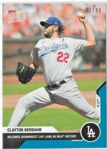 Clayton Kershaw [Blue] #167