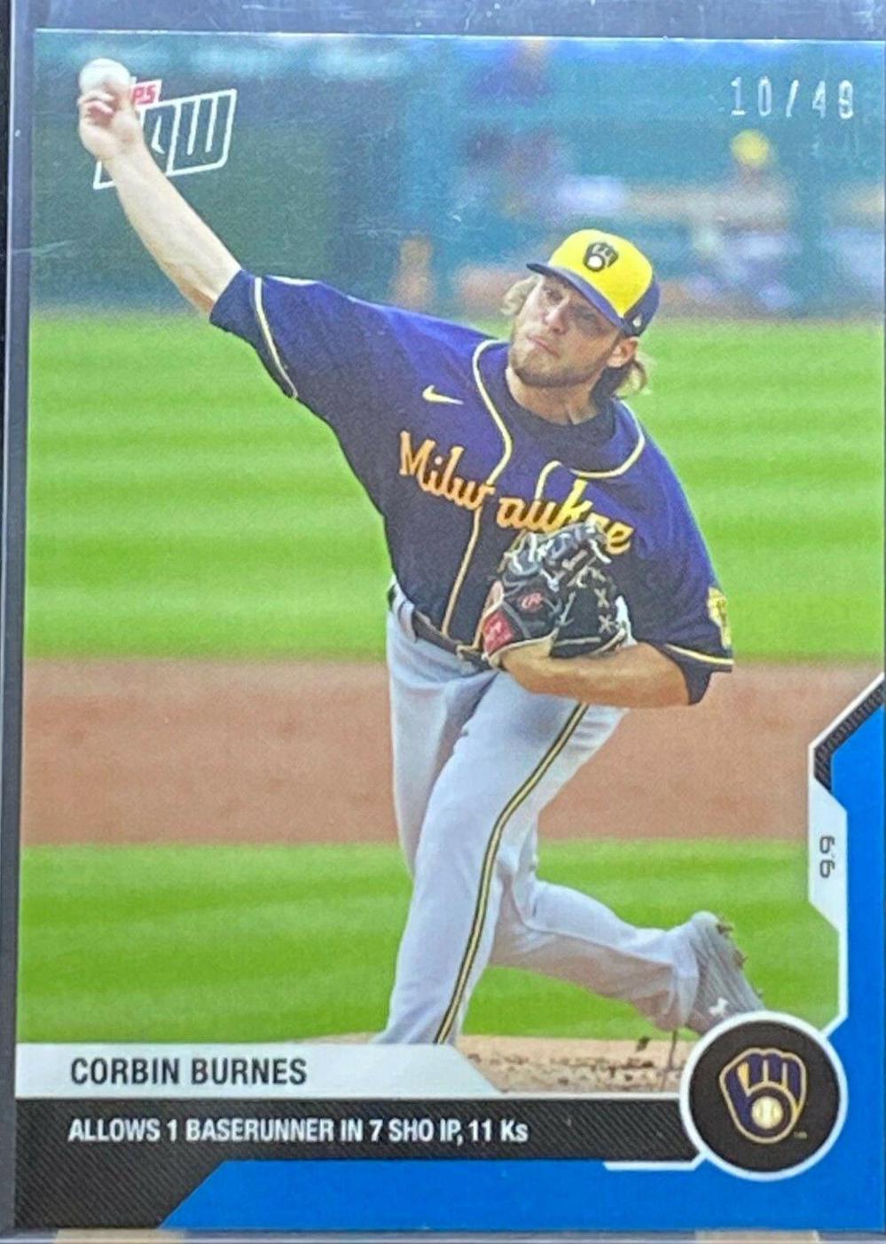 Corbin Burnes [Blue] #235