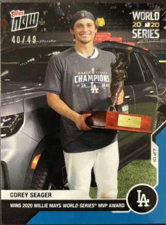 Corey Seager [Blue] #483