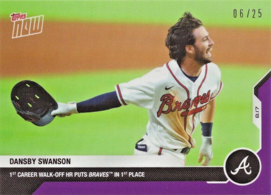 Dansby Swanson [Purple] #120