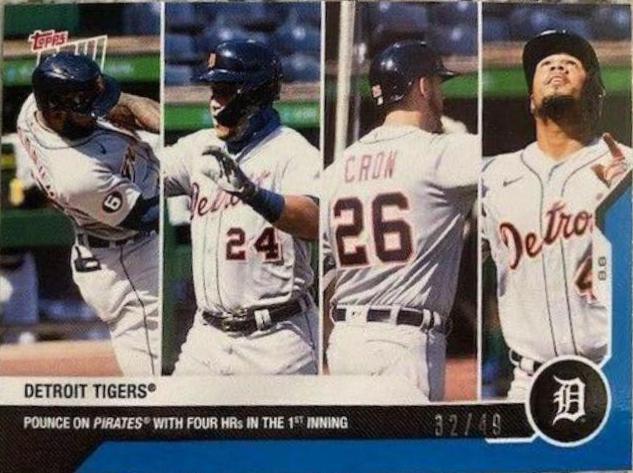 Detroit Tigers [Blue] #74