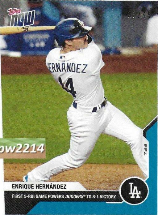 Enrique Hernandez [Blue] #6
