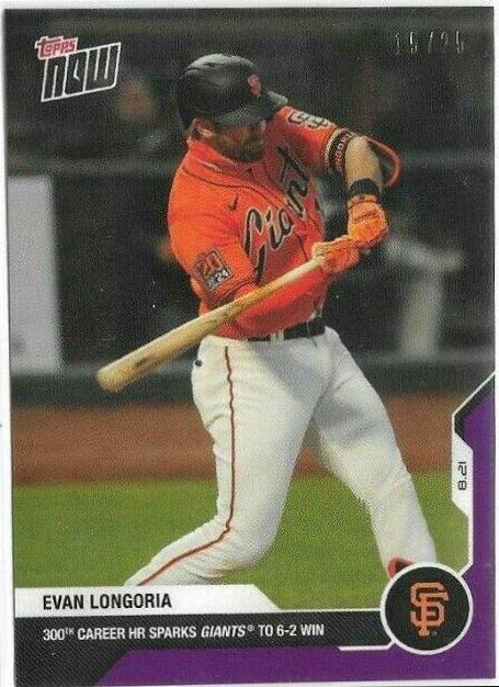 Evan Longoria [Purple] #140