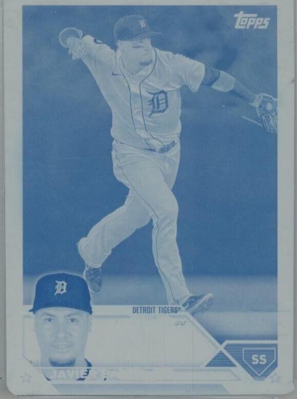 Javier Baez [Printing Plates] #641