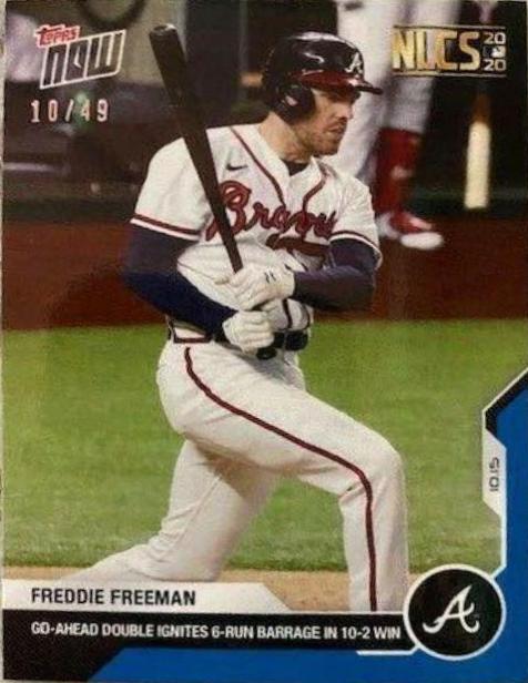 Freddie Freeman [Blue] #419