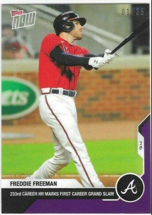 Freddie Freeman [Purple] #213