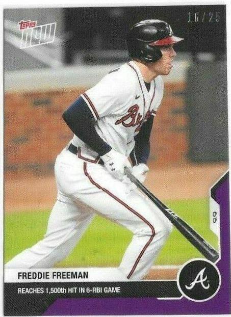 Freddie Freeman [Purple] #242