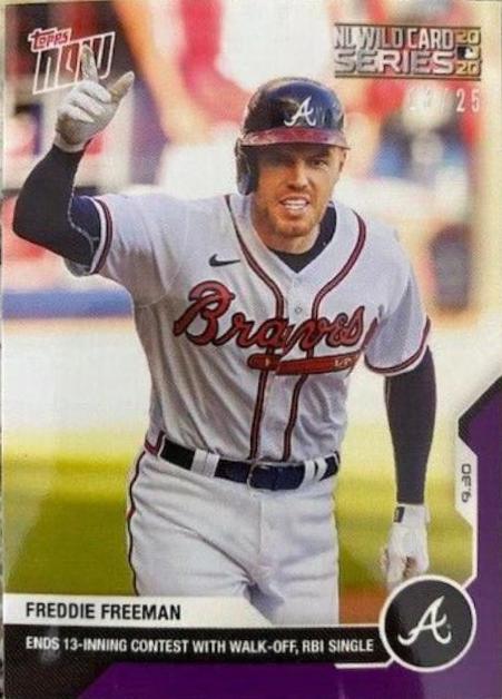 Freddie Freeman [Purple] #337