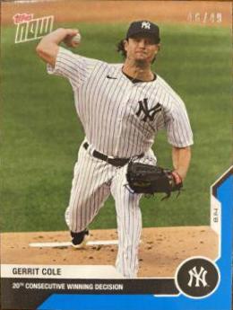 Gerrit Cole [Blue] #107