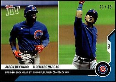 Jason Heyward / Ildemaro Vargas [Blue] #258