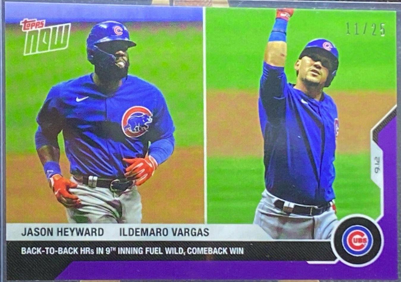 Jason Heyward / Ildemaro Vargas [Purple] #258