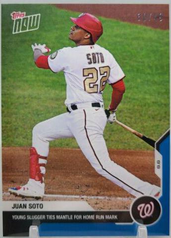 Juan Soto [Blue] #76