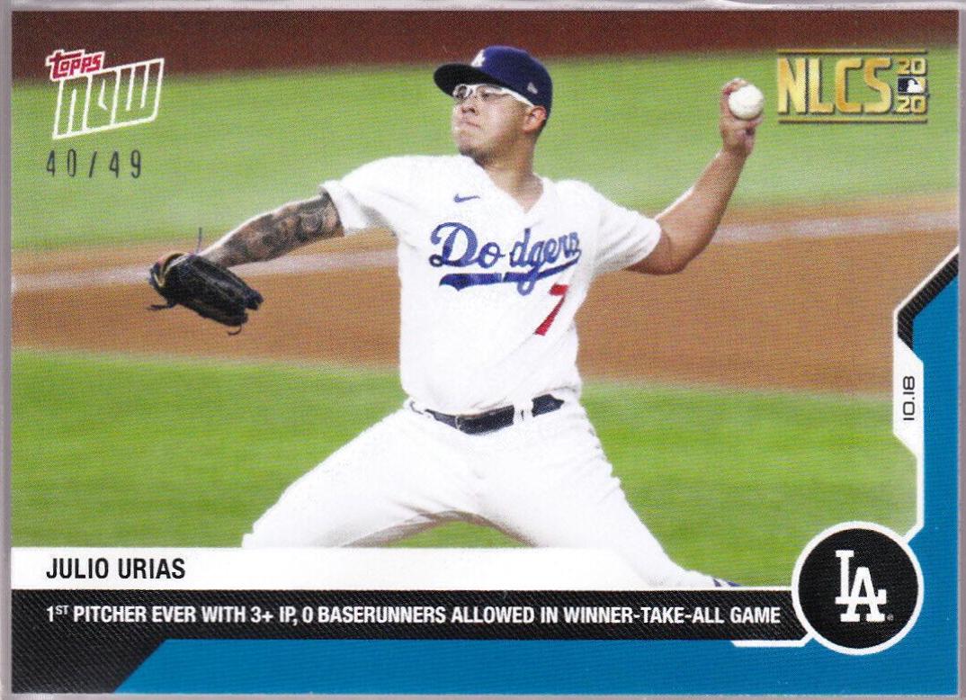 Julio Urias [Blue] #443