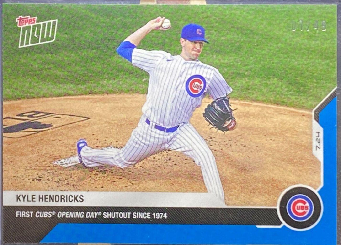 Kyle Hendricks [Blue] #9