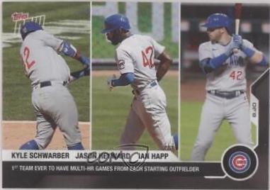 Kyle Schwarber / Jason Heyward / Ian Happ #182