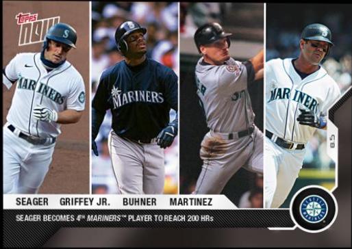 Kyle Seager / Ken Griffey Jr. / Jay Buhner / Edgar Martinez #61
