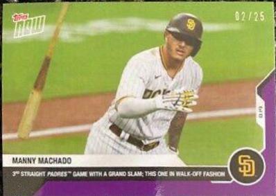 Manny Machado [Purple] #132