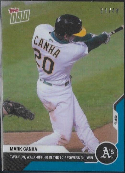Mark Canha [Blue] #312