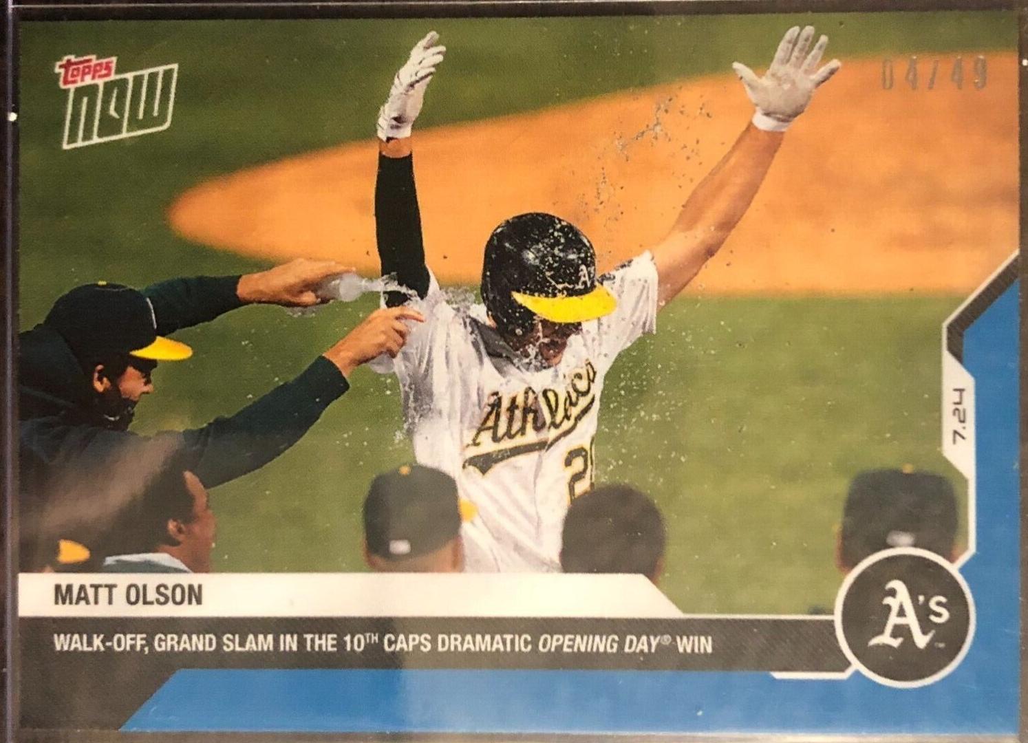 Matt Olson [Blue] #12