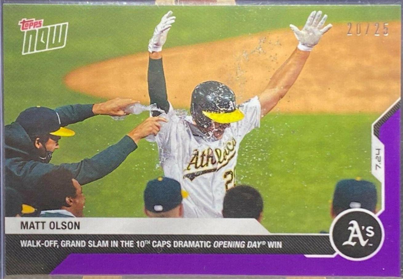 Matt Olson [Purple] #12
