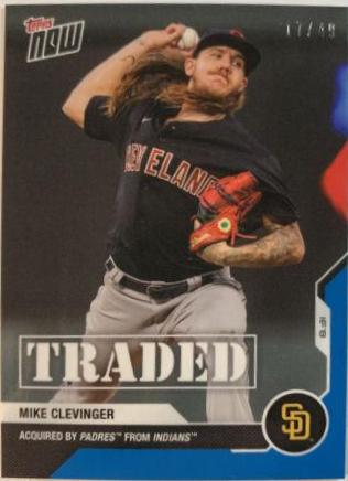 Mike Clevinger [Blue] #185