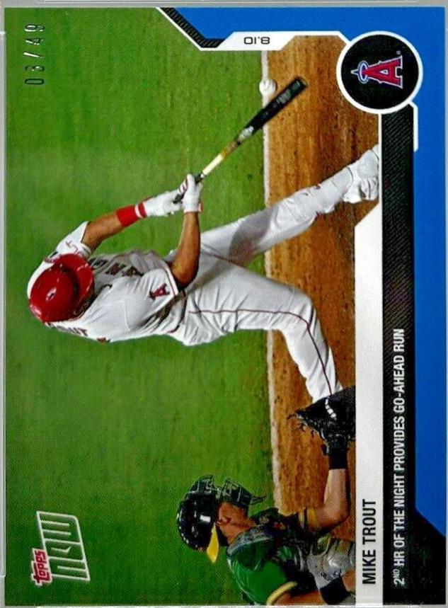 Mike Trout [Blue] #84