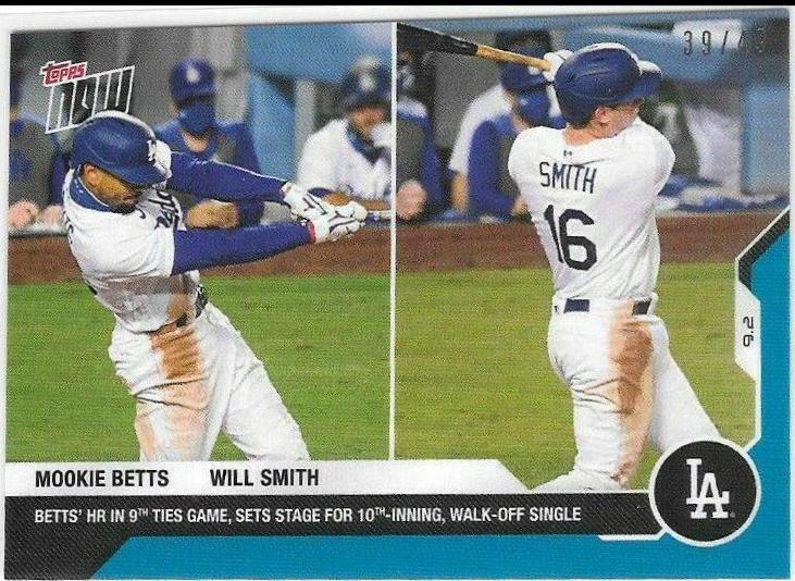 Mookie Betts / Will Smith [Blue] #203