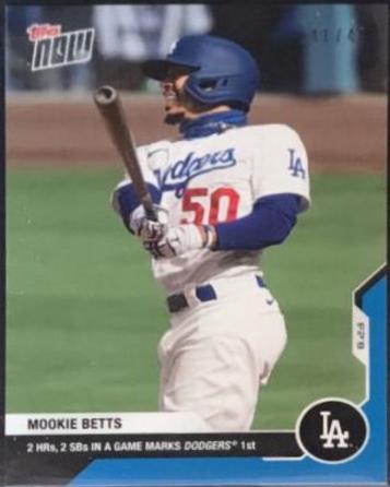 Mookie Betts [Blue] #153