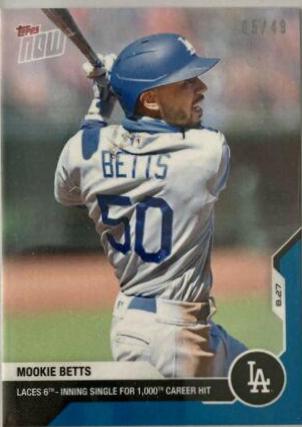 Mookie Betts [Blue] #166