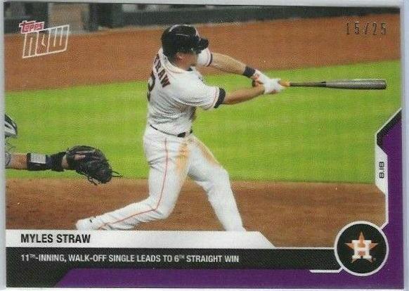 Myles Straw [Purple] #126
