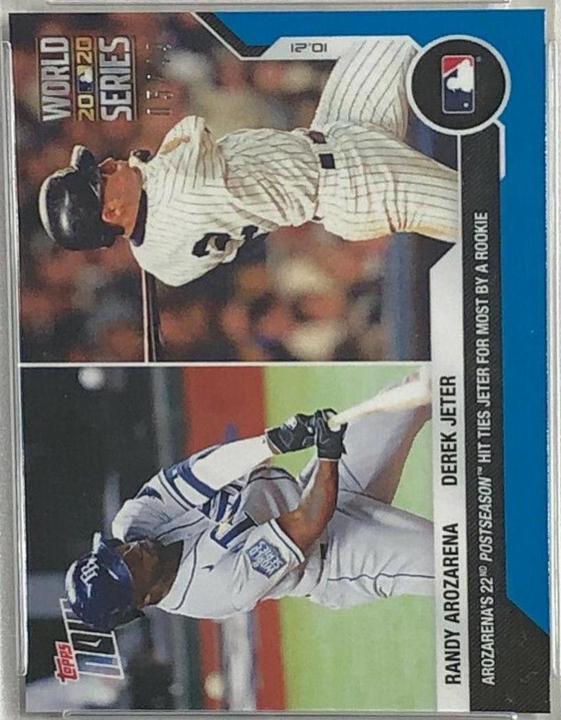 Randy Arozarena / Derek Jeter [Blue] #454