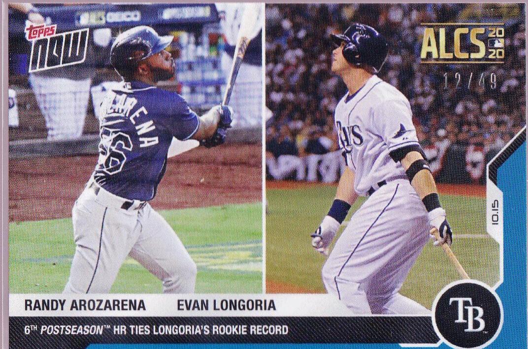 Randy Arozarena / Evan Longoria [Blue] #420