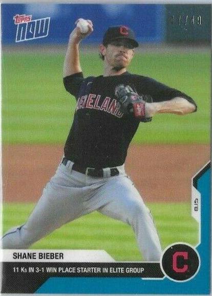Shane Bieber [Blue] #113