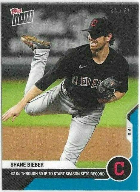 Shane Bieber [Blue] #189