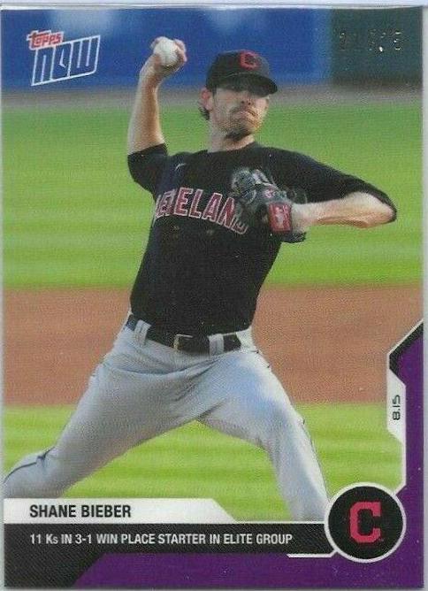 Shane Bieber [Purple] #113
