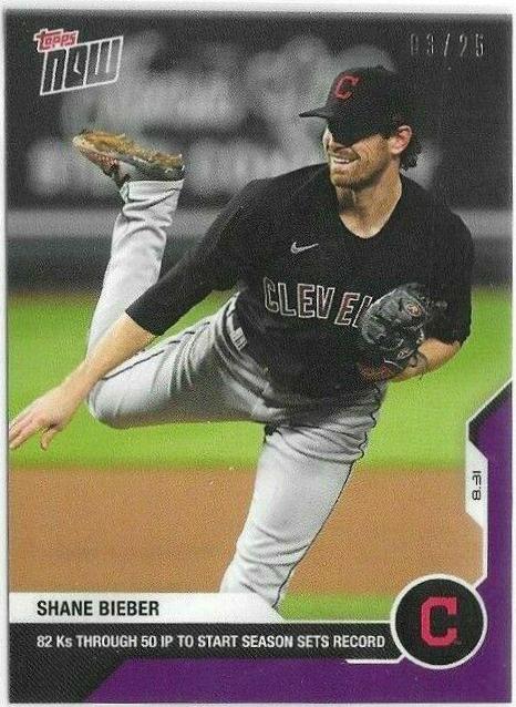 Shane Bieber [Purple] #189