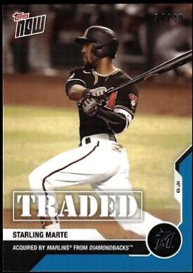 Starling Marte [Blue] #186