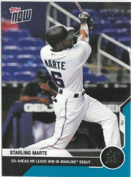 Starling Marte [Blue] #194