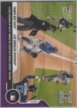 Tampa Bay Rays / Los Angeles Dodgers [Purple] #468