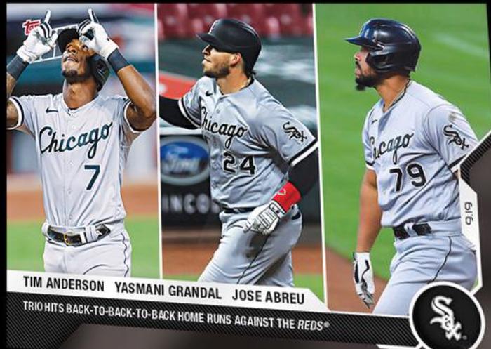 Tim Anderson / Yasmani Grandal / Jose Abreu #290