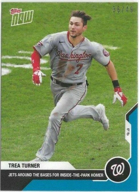 Trea Turner [Blue] #206