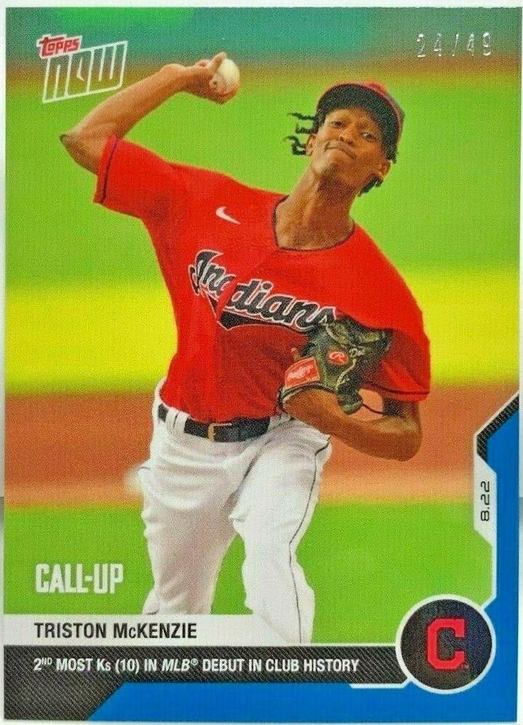 Triston McKenzie [Blue] #143