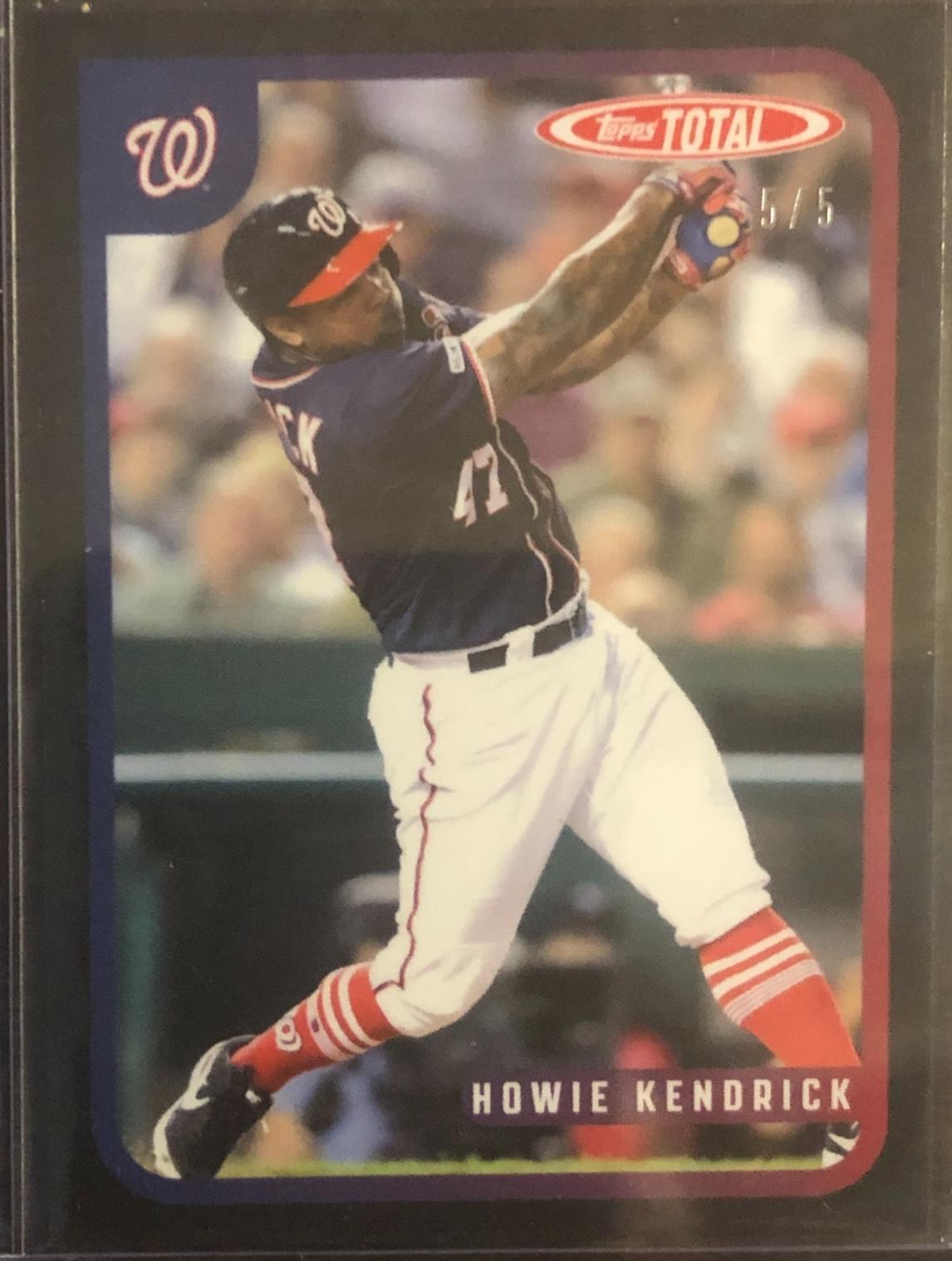 Howie Kendrick [Black] #518